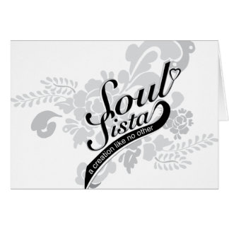 Soul Sista Hälsningskort