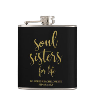 Soul Sisters for Life Glitter Bachelorette Fickplunta