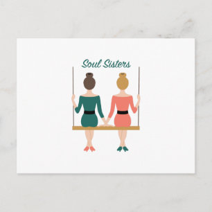 Soul Sisters Vykort