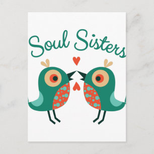Soul Sisters Vykort