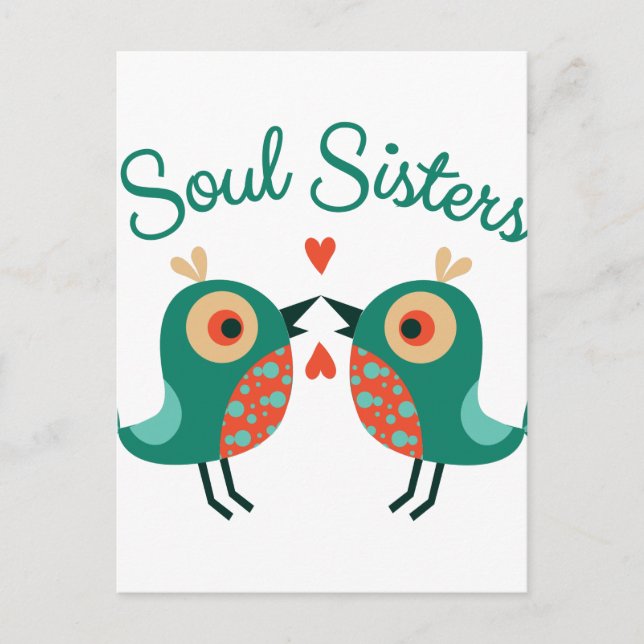 Soul Sisters Vykort (Framsida)