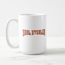 Soul Stealer Funny Redhead Heavy Metal Typography Kaffemugg
