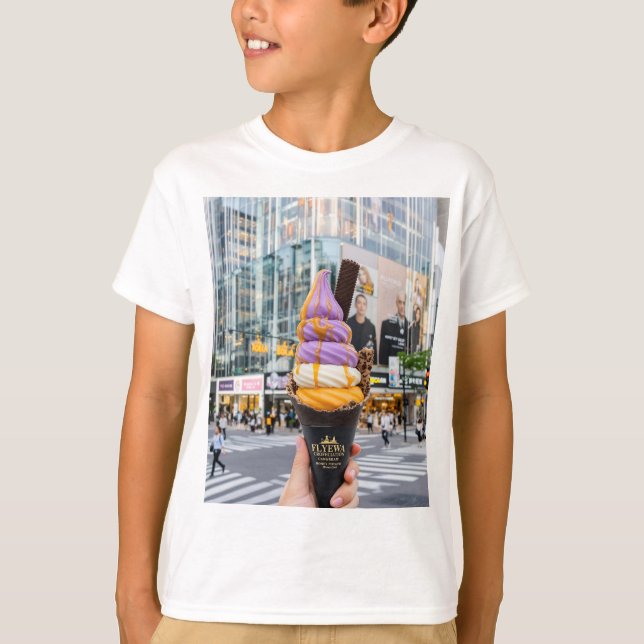 Söul Summer Scoop - Kids Ice Cream Tee (Framsida)
