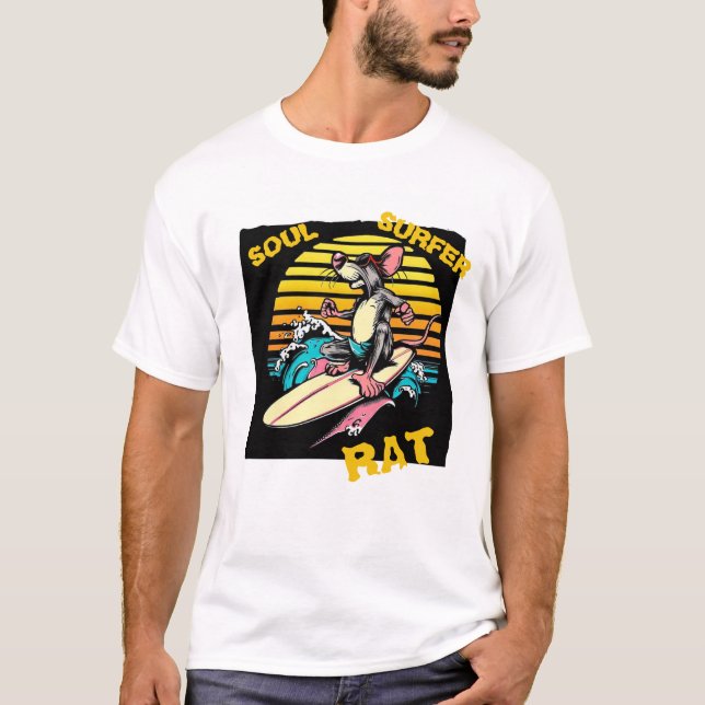 "SOUL SURFER RÅTTA" T SHIRT (Framsida)