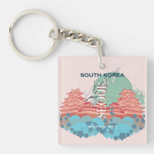 Söul Sydkorea Travel Art