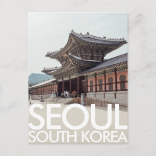 Söul, Sydkorea Vykort