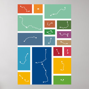 Söul - Transit Palettes Poster