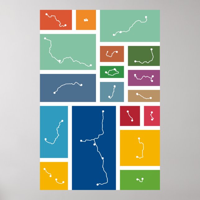 Söul - Transit Palettes Poster (Framsidan)