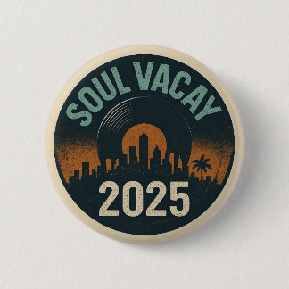 Soul Vacay 2025 Logotyp Button Knapp