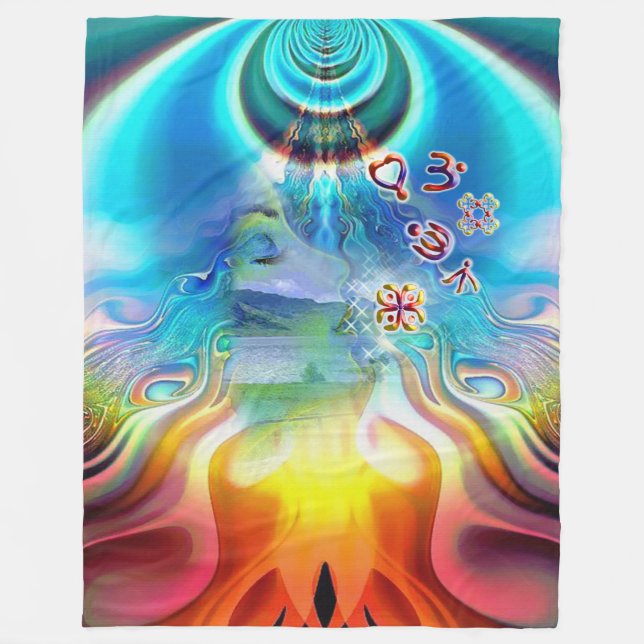 Soul Vibrations Fleecefilt (Framsidan)