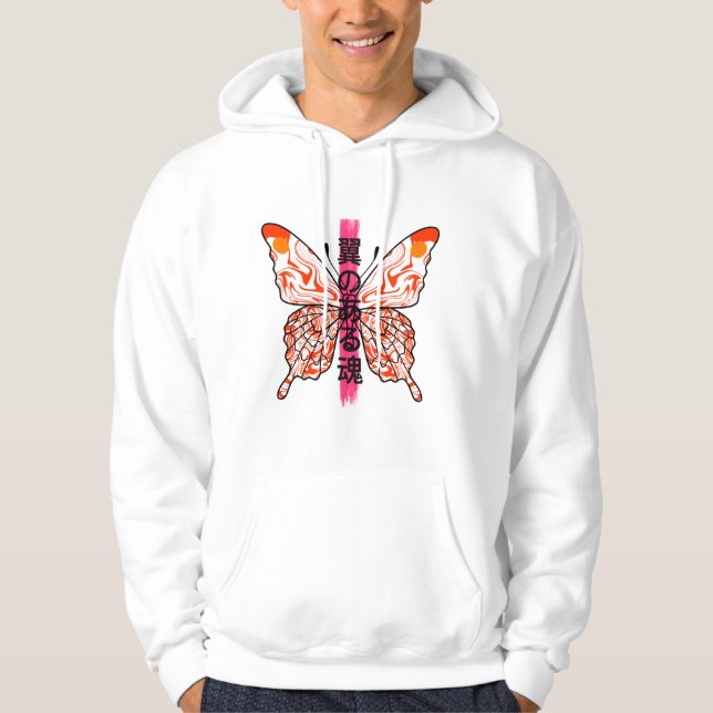 Soul with wings Classic Hoodie (Framsida)