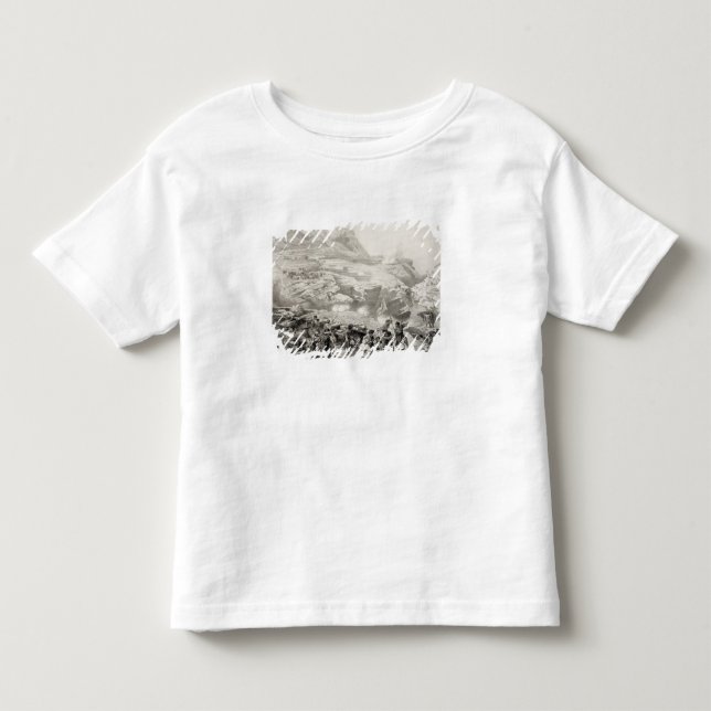Soulak passerar på Akhati, Dagestan, pläterar 61 T-shirt (Framsida)