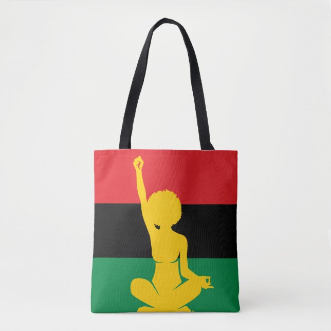 SoulbefrielseYoga, Panorera-Afrikan symbol Tygkasse (Framsida)