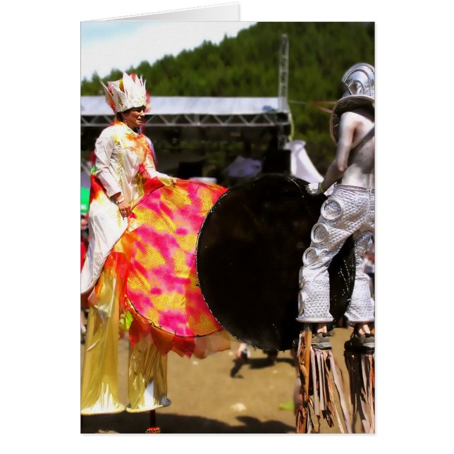 Soulclipse Festival: Performers Card Hälsningskort (Framsidan)