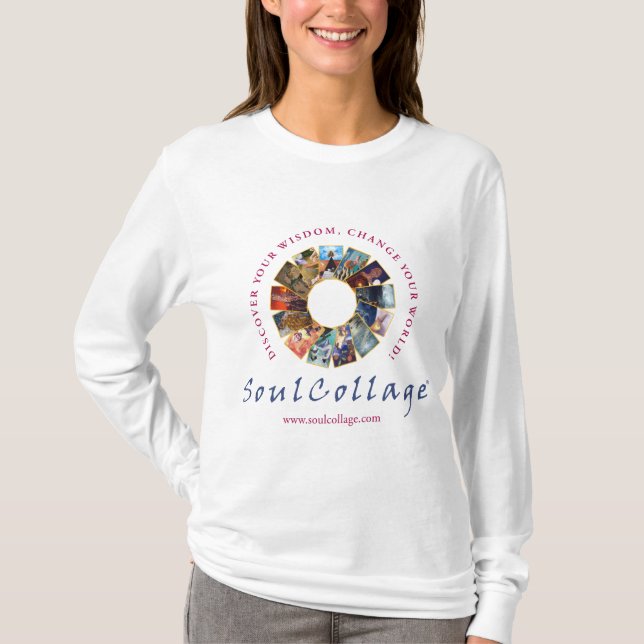 SoulCollage® damlångärmad T-shirt (Framsida)