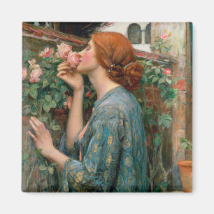 Soulen av ron - John William Waterhouse Magnet