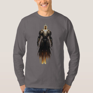 Soulflame Knight Mörk Fantasy T Shirt