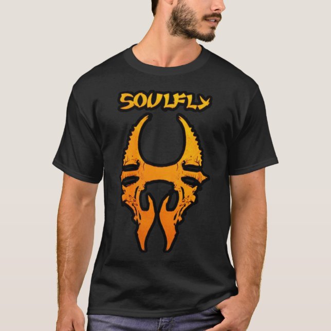 Soulfly Logotyp Essential T-Shirt (Framsida)
