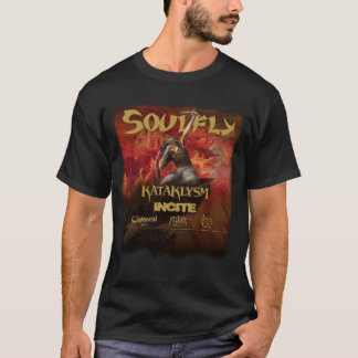 SOULFLY TURNERAR 2018 - 2019 BEKLÄR T SHIRT