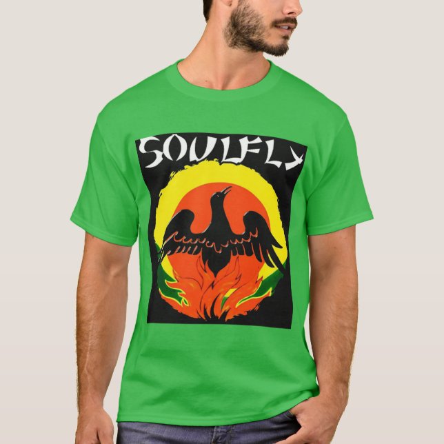 soulfly vintage t shirt (Framsida)