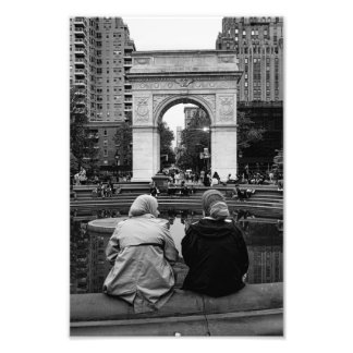 Soulful Moment: Washington Square Park Fototryck