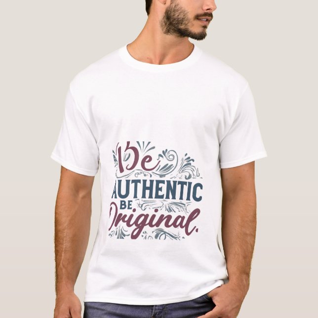 : Soulful Påstående: be valid,be original te T Shirt (Framsida)