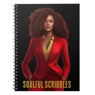 Soulful Scribbles Journal Anteckningsbok