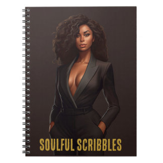 Soulful Scribbles Journal Anteckningsbok