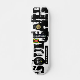SOULJAH Skateboard, 7¾ tum Deck Mini Skateboard Bräda 18,5 Cm