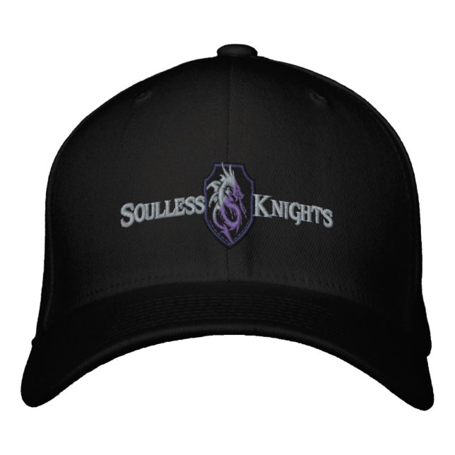 Soulless Knight Embroized Hat Broderad Keps (Framsida)
