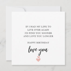 Soulmat- och Best Friend Birthday Card Julkort