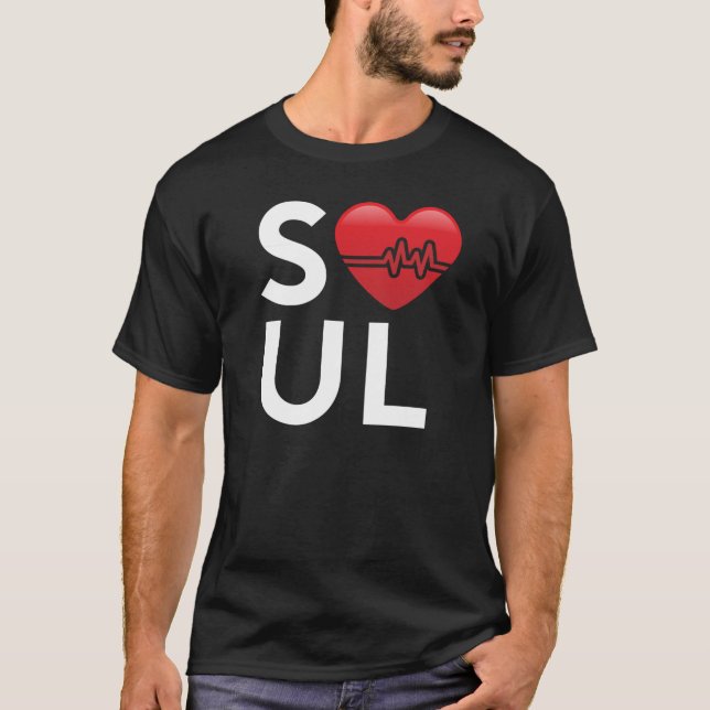 Soulmate Couple T Shirt (Framsida)