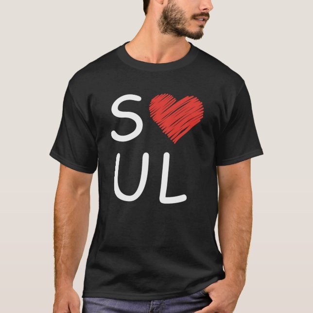 Soulmate Couple T Shirt (Framsida)