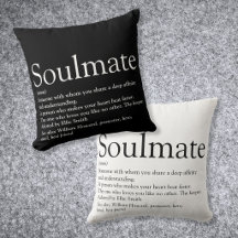 Soulmate Definition Svart och Vitt Rolig