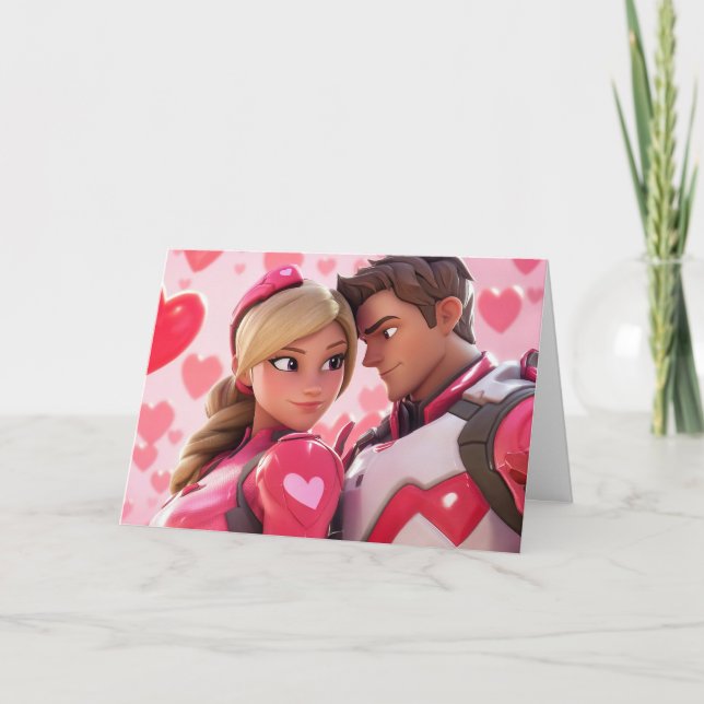 Soulmate Found Valentines kort (Framsida)