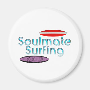 Soulmate Surfing Magnets Magnet