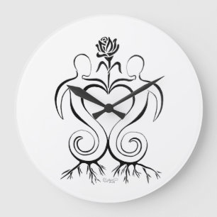 Soulmate Union Clock Stor Klocka