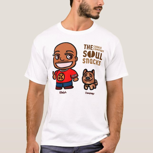SoulmellanmålT-tröja Tee Shirt (Framsida)