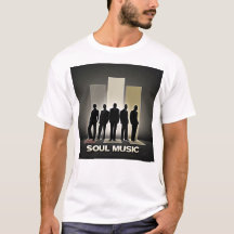 Soulmusik siluett T-Shirt