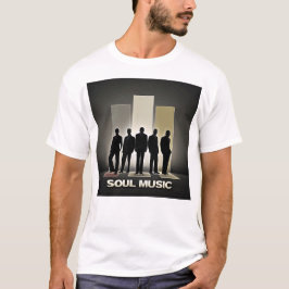 Soulmusik siluett T-Shirt