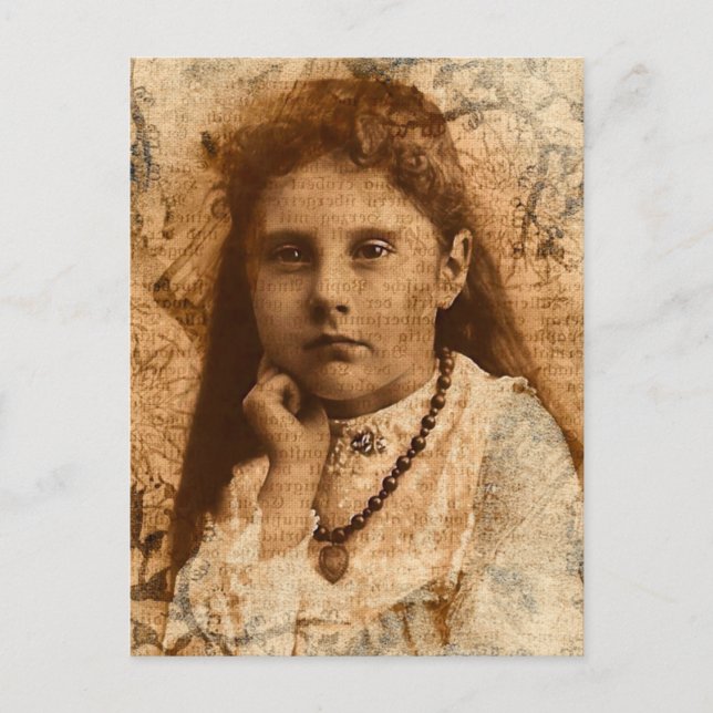 Soulous Öga Digital Art Vykort (Framsida)