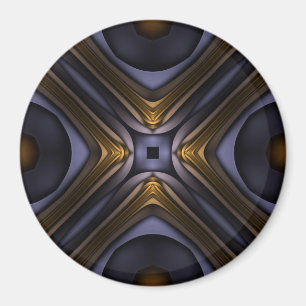 Soul's Esence Abstrakt Geometric Magnet