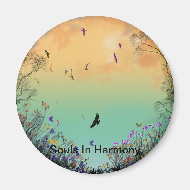 ’Souls in Harmony’* Magnet (Framsidan)