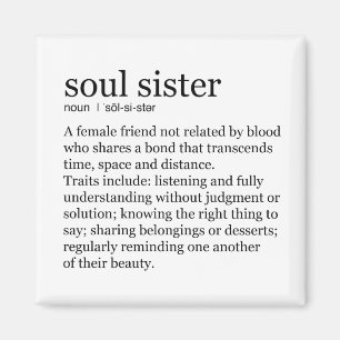 Soulsystergåvor Magnet