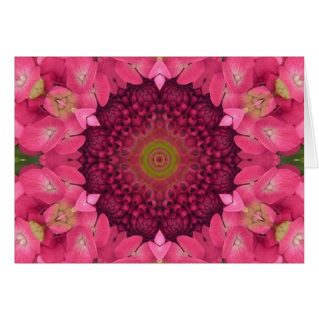 SoulsysterMandala Hälsningskort (Framsidan Horizontal)