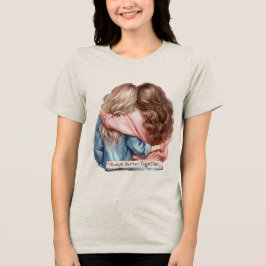 Soulsystrar Clipart-design – Bästa vänner för allt T Shirt