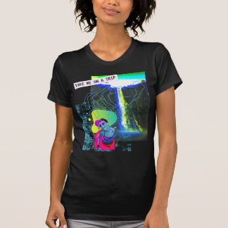 Soultrip Trip Wasserfall Glitch Fun Vaporwave God T Shirt