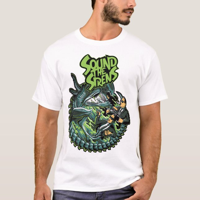 Sound the Sirens T Shirt (Framsida)