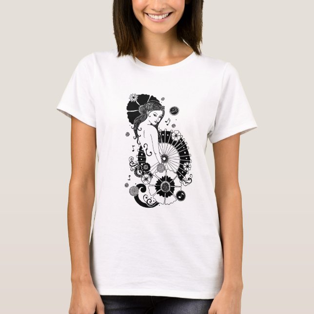 Soundhole tanktop t-shirt (Framsida)