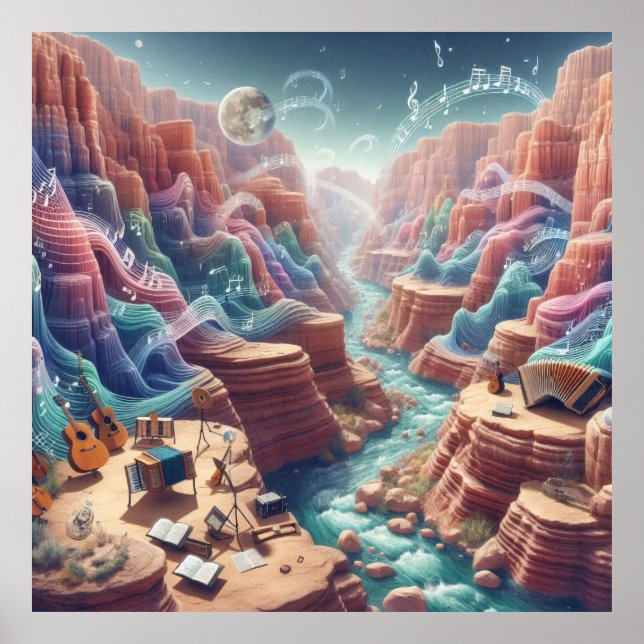 Soundwave Canyon Poster (Framsidan)